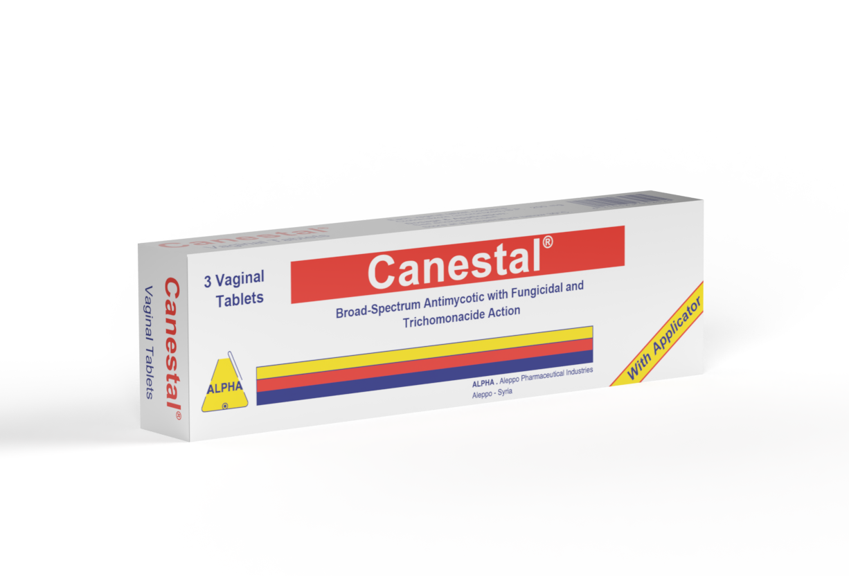 Canestal vaginal Tab 500mg (Clotrimazole)